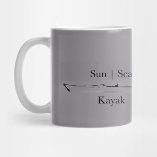 Sun Sea Kayak Mug